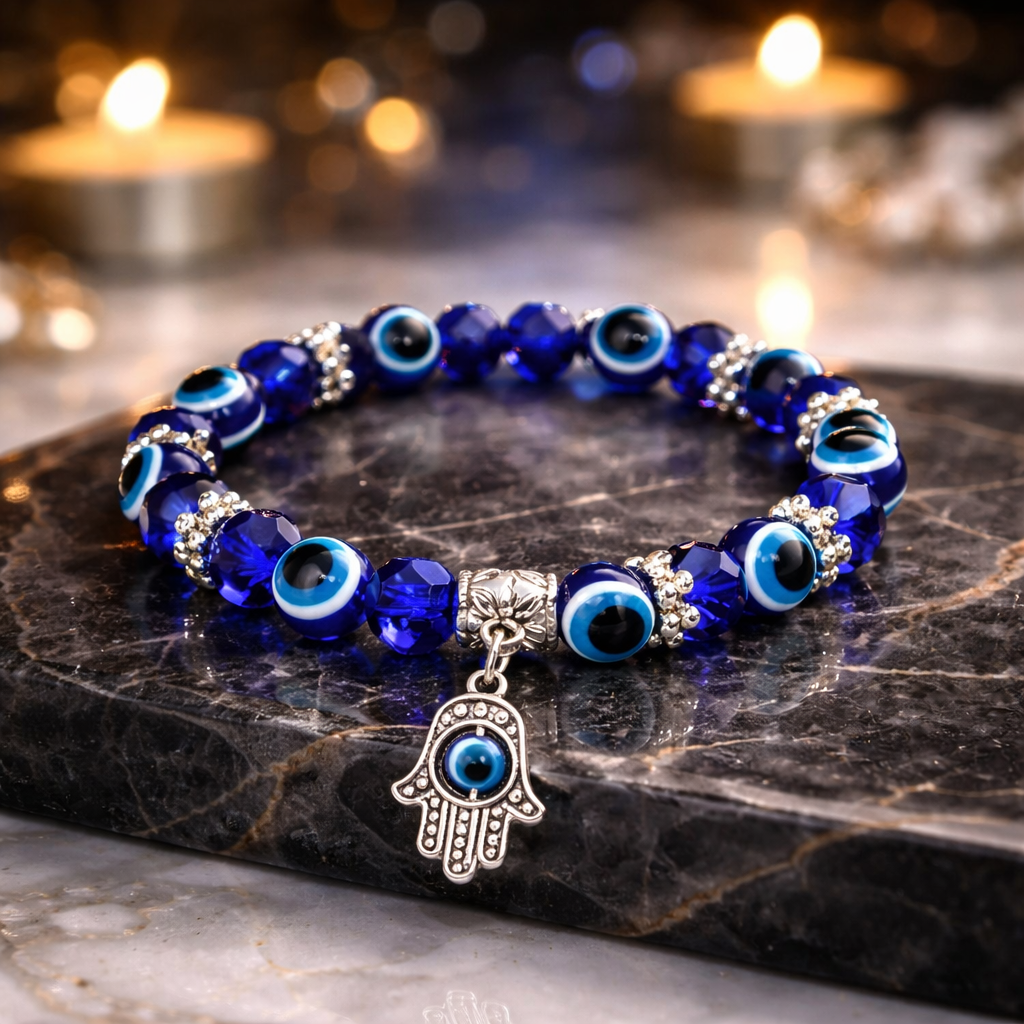Evil Eye Hamsa Bracelet