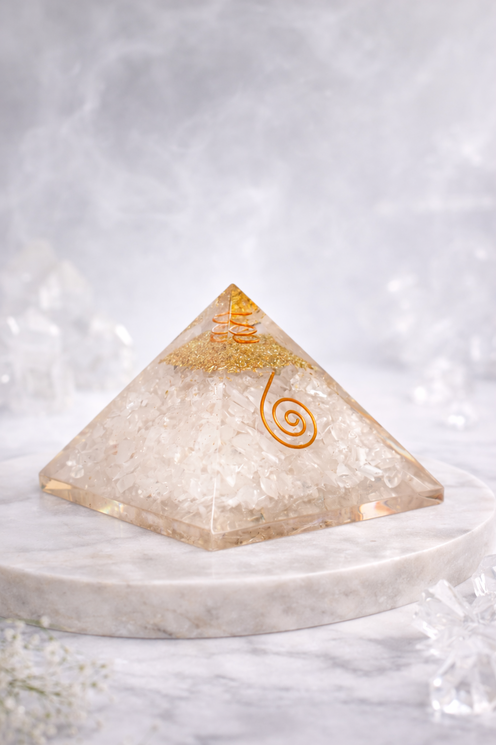 Clear Quartz Pyramid
