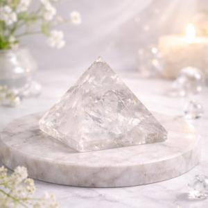 100% Pure Sphatik Pyramid