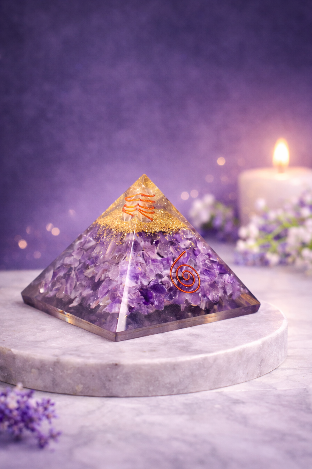 Amethyst Pyramid